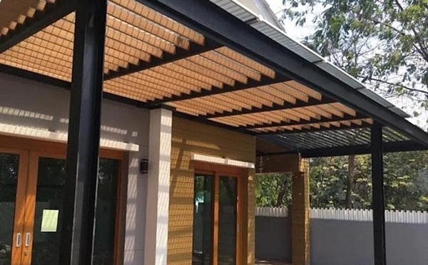 Những điều cần chú ý về phong thuỷ khi làm thêm mái che gắn liền với nhà